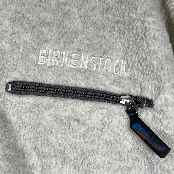 Vintage Birkenstock Employee Jacket Uniform Worker Fleece Polartec Women’s Large - Picture 6 of 14